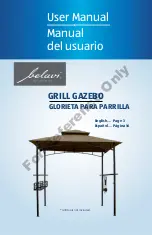 Предварительный просмотр 1 страницы belavi GRILL GAZEBO User Manual