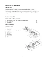 Предварительный просмотр 6 страницы Belco Tar River BDR-135 Operator'S Manual