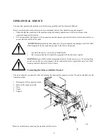 Предварительный просмотр 8 страницы Belco Tar River BDR-135 Operator'S Manual