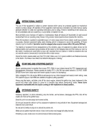 Preview for 5 page of Belco TAR RIVER BFM-105 Operator'S Manual