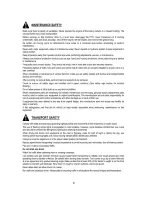 Preview for 6 page of Belco TAR RIVER BFM-105 Operator'S Manual