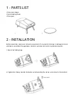 Предварительный просмотр 22 страницы Beldeko DIEGO P200X2 Installation Instructions Manual