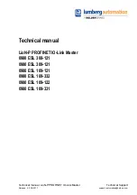 Belden 934 840 001 Technical Manual preview