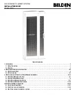 Preview for 1 page of Belden DCX XCONNECT Installation Manual