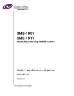 Belden GRASS VALLEY DENSITE Series Manual To Installation And Operation preview