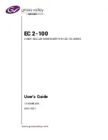 Предварительный просмотр 1 страницы Belden Grass valley EC 2-100 User Manual