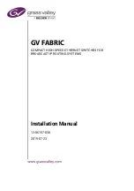 Belden grass valley GV FABRIC Installation Manual preview