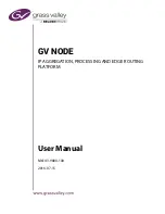 Belden grass valley GV NODE User Manual предпросмотр