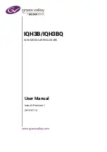 Belden grass valley IQH3B Series User Manual preview