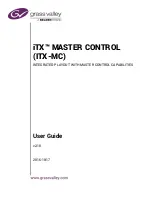 Belden Grass Valley iTX Master Control User Manual preview