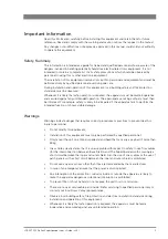 Preview for 5 page of Belden Grass Valley LDK 4475/15 User Manual