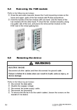 Preview for 64 page of Belden HIRESCHMANN IT MAMMUTHUS MTM8003-FAN User Manual