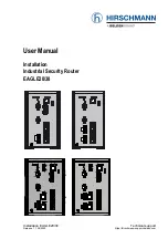 Preview for 1 page of Belden Hirschmann EAGLE20 User Manual