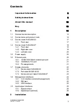 Preview for 3 page of Belden HIRSCHMANN EAGLE40 User Manual