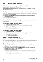 Preview for 34 page of Belden HIRSCHMANN EAGLE40 User Manual