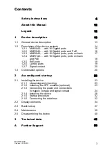 Preview for 3 page of Belden HIRSCHMANN MACH 1040 Series User Manual