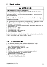 Preview for 31 page of Belden Hirschmann MACH104-16TX-PoEP Series User Manual