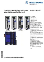 Belden HIRSCHMANN RS2-3TX/2FX EEC Description And Operating Instructions preview