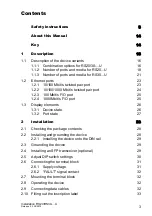 Preview for 3 page of Belden Hirschmann RS20 U Series User Manual