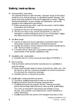 Preview for 4 page of Belden Hirschmann SPIDER Standard Line Series User Manual