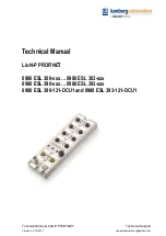 Belden lumberg automation 934 878-001 Technical Manual preview