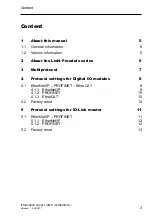 Preview for 3 page of Belden lumberg automation LioN-P 0980 ESL 300 Series Manual