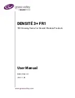 Preview for 1 page of Belden Miranda DENSITE 3+ FR1 User Manual