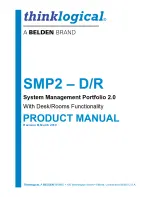 Preview for 1 page of Belden thinklogical SMP2-D/R Product Manual