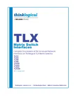 Belden thinklogical TLX160 Manual preview