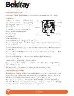 Preview for 7 page of Beldray EH0567 Instruction Manual