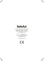 Preview for 16 page of Beleduc 25520 Instruction