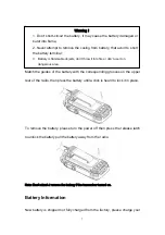 Предварительный просмотр 7 страницы BelFone BF-TD516 Manual