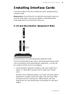 Предварительный просмотр 33 страницы BELGACOM Forum 526 Mounting And Commissioning Manual