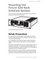 Предварительный просмотр 59 страницы BELGACOM Forum 526 Mounting And Commissioning Manual