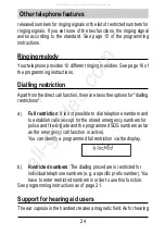 Preview for 26 page of BELGACOM Specifics 200 User Manual