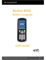 Preview for 1 page of Belgravium Boston 8550 User Manual