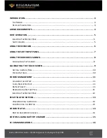 Предварительный просмотр 2 страницы Belgravium Boston 8550 User Manual