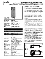 Предварительный просмотр 1 страницы Belimo AF24-LIN US Instructions