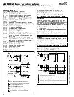 Предварительный просмотр 2 страницы Belimo AF24-LIN US Instructions