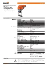 Preview for 1 page of Belimo AVK230A-3 Technical Data Sheet