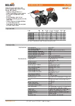 Preview for 1 page of Belimo EP065F+MP Technical Data Sheet