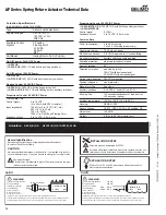 Предварительный просмотр 36 страницы Belimo F6 HS Series Installation And Maintenance Instructions Manual