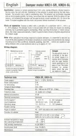 Предварительный просмотр 5 страницы Belimo KM24-SL Information