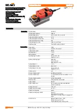 Belimo NM24A-MP Technical Data Sheet preview