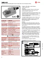 Preview for 84 page of Belimo TRANE TAF Series Technical Documentation Manual