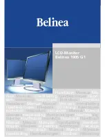 BELINEA 1905 G Manual preview