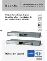 Предварительный просмотр 77 страницы Belkin 16-Port Gigabit Switch User Manual