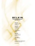 Preview for 1 page of Belkin 4x4 USB Peripheral Switch User Manual