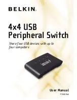 Preview for 2 page of Belkin 4x4 USB Peripheral Switch User Manual