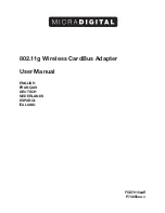 Preview for 1 page of Belkin 802.11g Wireless Ethernet Bridge User Manual